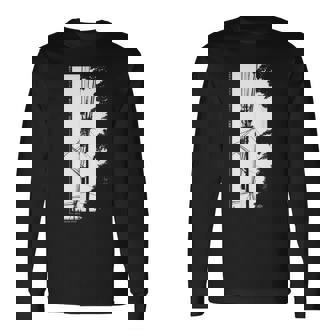 電柱 日本の アニメ ストリートウェア レトロな 雰囲気 長袖Tシャツ - Kawaiitshirt