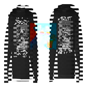 面白いtシャツ シュナウザー イヌ わんこ メンズ 犬好き グッズ おもしろ 面白い 服 ネタ わんこ 長袖tシャツ 長袖Tシャツ - Kawaiitshirt