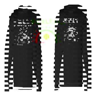 面白いtシャツ テニス おもしろ 服 ネタ メンズ テニス部 おもしろグッズ 大人 子供 燃料計 長袖Tシャツ - Kawaiitshirt