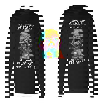 面白いtシャツ トイプードル イヌ わんこ メンズ 犬好き グッズ おもしろ 面白い 服 ネタ わんこ 長袖tシャツ 長袖Tシャツ - Kawaiitshirt