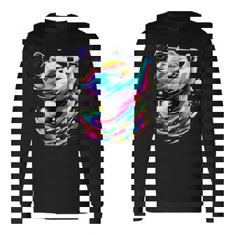 面白いtシャツ ポメラニアン ゴルフ イヌ メンズ 犬好き グッズ かわいい おもしろ 面白い 服 ネタ 長袖Tシャツ - Kawaiitshirt