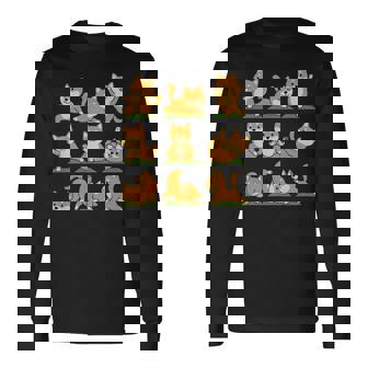 面白いtシャツ 柴犬 ヨガ イヌ わんこ メンズ 犬好き グッズ かわいい おもしろ 面白い 服 ネタ 長袖tシャツ 長袖Tシャツ - Kawaiitshirt