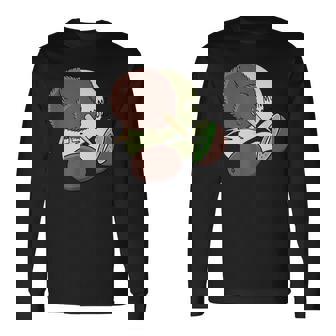 面白いキウイの鳥とキウイのフルーツキウイ、キウイの鳥好き。 長袖Tシャツ - Kawaiitshirt