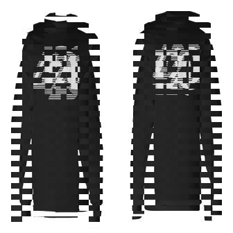 面白いマリファナ-目の錯覚 420 長袖Tシャツ - Kawaiitshirt