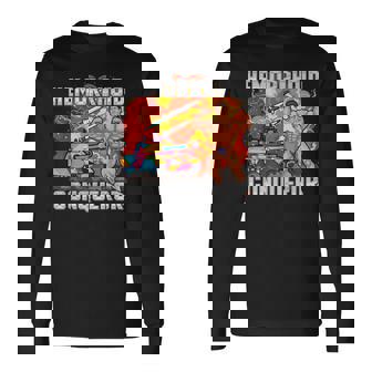 面白い不快なミーム 痔克服ジョーク 恥ずかしい 長袖Tシャツ - Kawaiitshirt