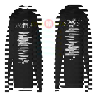 鯖 サバ さば 魚 面白い 個性的 魚釣り 青魚 おしゃれ 長袖Tシャツ - Kawaiitshirt