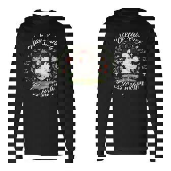 鶏を育てる イエス 賛美 おかしな農家 キリスト教の信仰 長袖Tシャツ - Kawaiitshirt