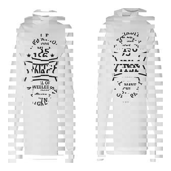 1956年生まれ 古稀 ヴィンテージデザイン 70歳 長袖Tシャツ - Kawaiitshirt