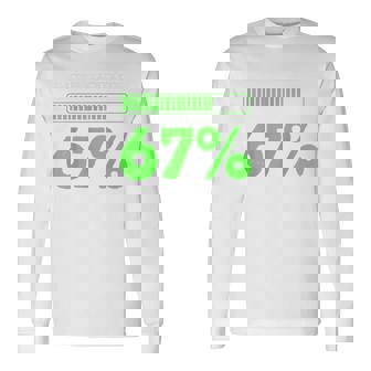 67 Loading Teacher 67 Status Coding Geek Teacher Long Sleeve T-Shirt | Mazezy