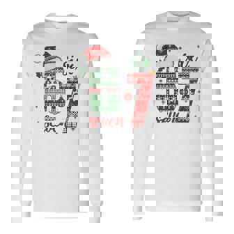 67 Six Seven 6 7 Meme Custome Couple Christmas Matching Long Sleeve T-Shirt - Thegiftio