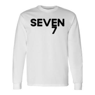 67 Six Seven Italian Brainrot Halloween Matching Costume Men Long Sleeve T-Shirt - Thegiftio UK