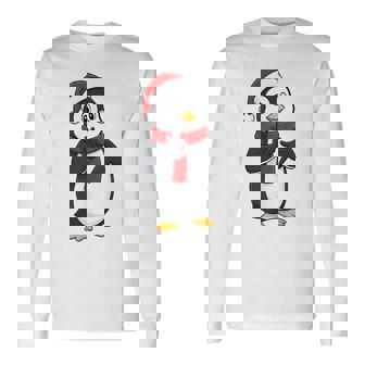 67 Six Seven Meme Xmas Penguin 67 Hand Sign Ns Boys Long Sleeve T-Shirt | Seseable UK