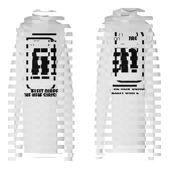 Ah The Element Ofurprise 元素周期表 ミーム 長袖Tシャツ - Kawaiitshirt