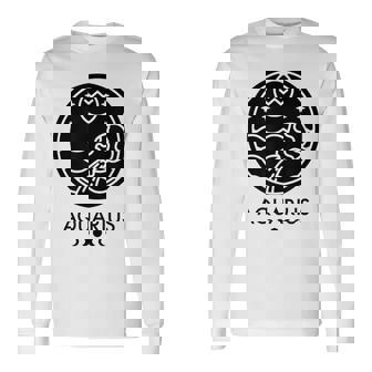 Aquarius-Zodiac Sign Long Sleeve T-Shirt | Mazezy
