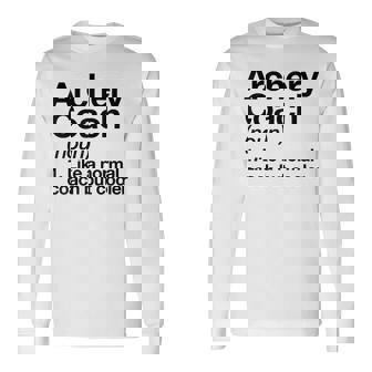 Archery Coach Sports Definition Trainer Instructor Long Sleeve T-Shirt | Mazezy