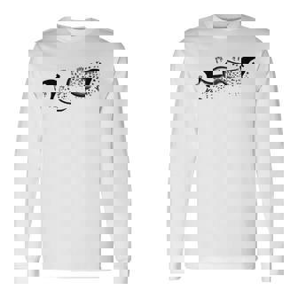 Arte Rupestre De La Edad De Piedra Por Dos Caballos De Pech Merle Manga Larga Camiseta de manga larga - Regaloses
