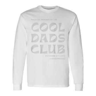 Auf Der Rückseite Mitglied Des Cool Dads Clubatertag Langarmshirts - Geschenkecke