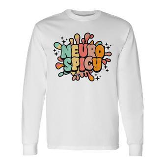 Autism Awareness Adhd Neurospicy Special Education Sped Long Sleeve T-Shirt | Mazezy