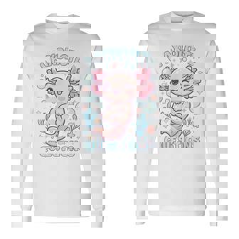 I Axolotl Questions Cute Pun Long Sleeve T-Shirt | Seseable UK