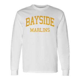 Bayside High School HS Virginia Beach VA Retro Sports Tank Top Long Sleeve T-Shirt | Mazezy