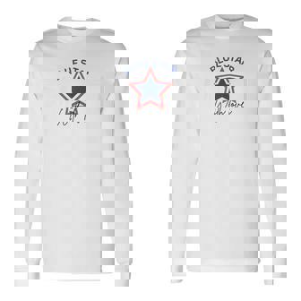 Blue Star Mom – Proud Military Family Support Long Sleeve T-Shirt | Mazezy