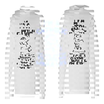 Cat Lovers I Love Cats The End ユニセックス リラックスtシャツ 長袖Tシャツ - Kawaiitshirt