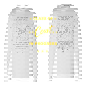 Class Of 2026 Count Down Graduation 100 Days Of School Long Sleeve T-Shirt | Seseable FR
