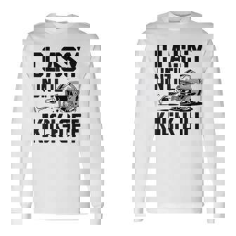 Classy Until Kick-Off – Fun Football Mom Game Day Long Sleeve T-Shirt | Mazezy