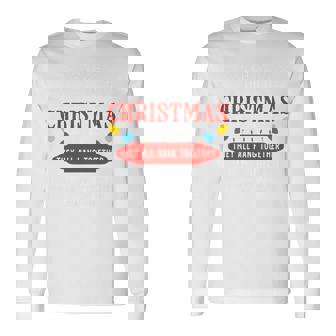 Co-Workers Are Like Christmas Lights They All Hang Together Tri-Blend Long Sleeve T-Shirt - Seseable