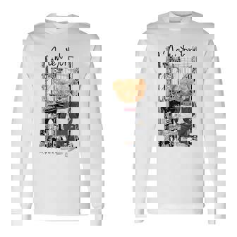 Cool New York City Teddy Bear Illustration Graphic s 長袖Tシャツ - Kawaiitshirt