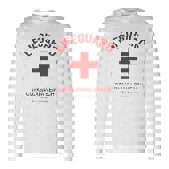 Copacabana ビーチライフガード 長袖Tシャツ - Kawaiitshirt