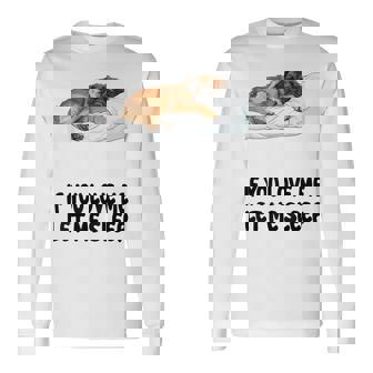 Cute Leonberger If You Love Me Let Meleep パジャマ 長袖Tシャツ - Kawaiitshirt