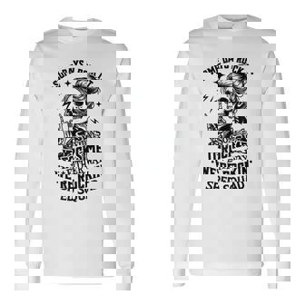 Some Days I Rock It Some Days It Rocks Me SPED Squad Teacher Long Sleeve T-Shirt | Mazezy