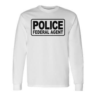 De Uniforme De Oficial De Policía Camiseta de manga larga - Regaloses