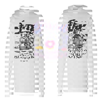 Diabetes Awareness Racoon Feral Like My Blood Sugar Long Sleeve T-Shirt - Thegiftio