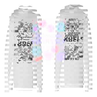 Differentiate Yourself Lab Science Cell Biology Crew Long Sleeve T-Shirt - Monsterry