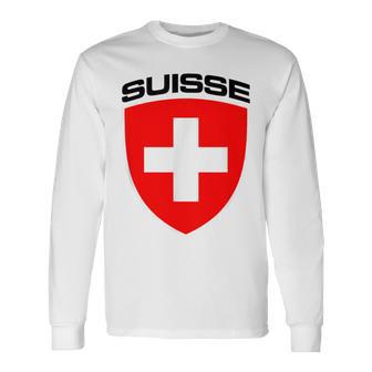 Drapeau De Lauisseuisse Blason T-shirt à manches longues - Cadeauxyz