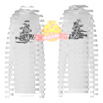 I Dream Of Roller Derby And Pizza Shirt Roller Derby Players Premium Long Sleeve T-Shirt | Mazezy