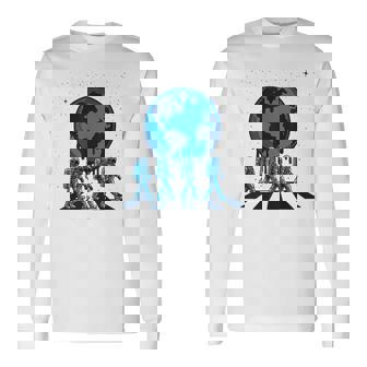 Earth Astronaut Planet Space Galaxy Universe Science Long Sleeve T-Shirt | Mazezy