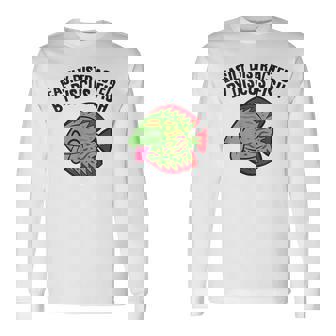 Easily Distracted By Discus Fish Aquarium Discus Fish Long Sleeve T-Shirt | Mazezy