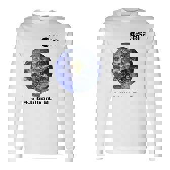 Esa 欧州宇宙機関 地球 46 億年 長袖Tシャツ - Kawaiitshirt