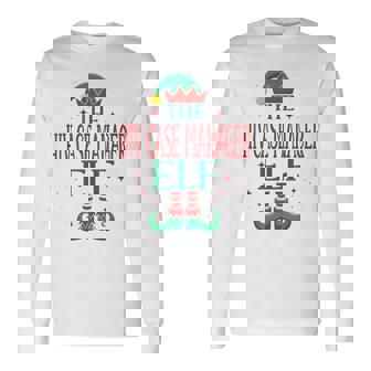 Hiv Case Manager Elf Christmas Holiday Medical Staff Long Sleeve T-Shirt | Mazezy