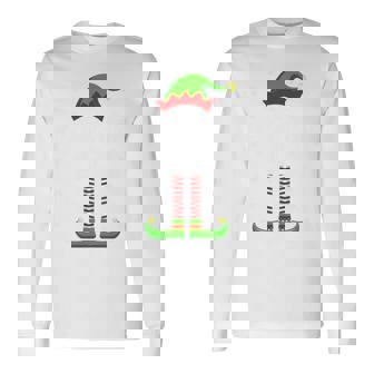 Gardening Elf Christmas Family Matching Tri-Blend Long Sleeve T-Shirt - Monsterry