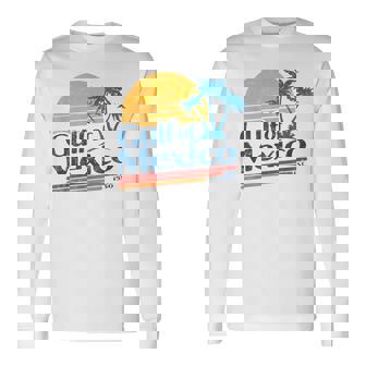Gulf Of Mexico Est 1550 Retro Vintage Long Sleeve T-Shirt | Seseable CA