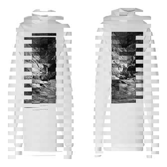 Gustave Dore Angel Falling From Heaven Painting Tank Top Long Sleeve T-Shirt | Mazezy