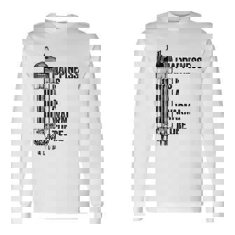 Happiness Is A Warm Tube アナログオーディオ。真空管 長袖Tシャツ - Kawaiitshirt