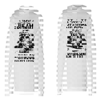 Irish Dog Greyhound Clothes Ireland Irish Wolfhound Long Sleeve T-Shirt - Thegiftio