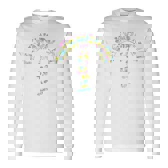 Itfテコンドー-夏のレインボータイダイを行う 長袖Tシャツ - Kawaiitshirt