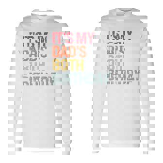 It's My King Dad's 80Th Birthday Omg Crown Calm Themed Tri-Blend Long Sleeve T-Shirt | Mazezy