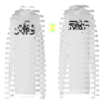 Jamaica Strong – Inspirational Jamaican Unity Tee Long Sleeve T-Shirt | Mazezy